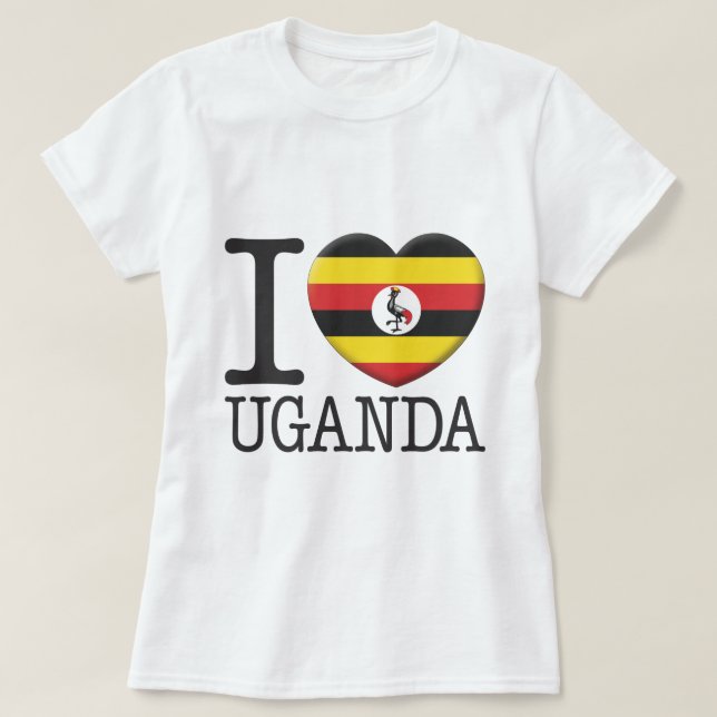 Camiseta Uganda (Frente do Design)