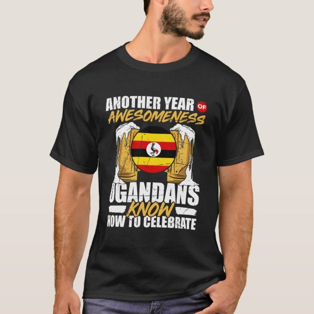 Camiseta Uganda Roots Uganda Heritage Orud Uganda (Frente)