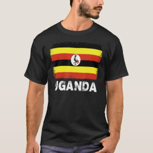 Camiseta Uganda: Sinalizador de apoio a mulheres Pessoas em