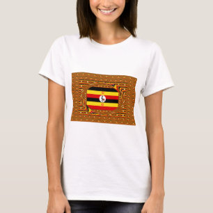 Camiseta Uganda: Uma tapeçaria de cores, uma nação de orgul