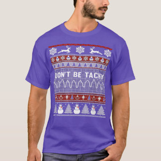 Camiseta Ugly Christmas Sweater For Nurse Healthcare Ambula