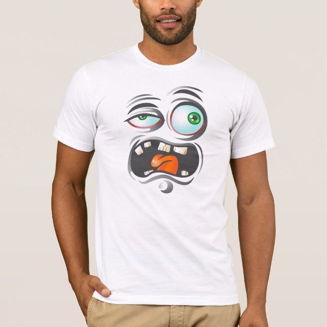 Camiseta Ugly monster face (Frente)