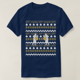 Camiseta "Ugly Sweater" de Chanukah/Hanukkah Men