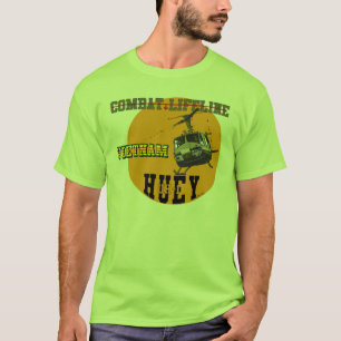 Camiseta UH-1 Huey: Corda de salvamento do combate -