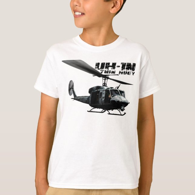 Camiseta UH-1N Huey gêmeo (Frente)