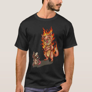 Camiseta Uhh Woof Gato E Rato Cachorro