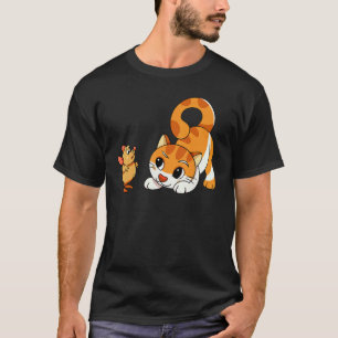 Camiseta Uhh Woof Gato E Rato Cachorro 2