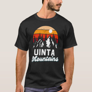 Camiseta Uinta Montagens do Exterior Fazendo Caminho Da Nat