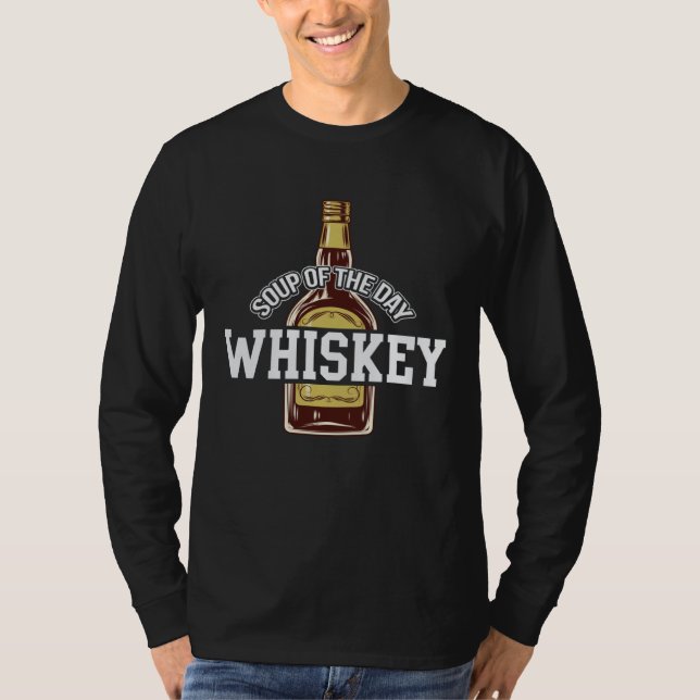 Camiseta Uísque Sopa Do Dia (Frente)