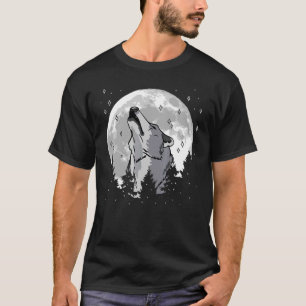 Camiseta Uivando No Lobo 2 Da Lua