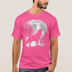 Camiseta Uivando Nos Lobos Da Lua Por