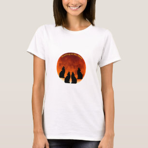 Camiseta Uivando para a Lua.