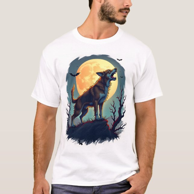Camiseta Uivo de Beagle Lobisomem (Frente)