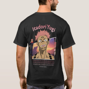 Camiseta Ujutsu Kaisen Tee Graphic   Shirt Yuji Itadori