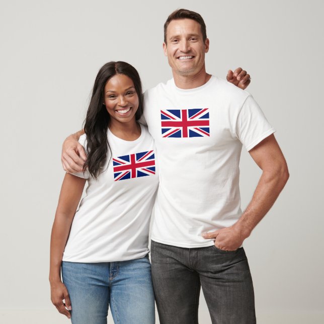 Camiseta Uk Flag-United Kingdom-England-Union Jack (Unissex)