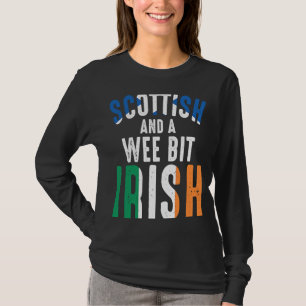 Camiseta Uk Scotland E A Wee Bit Irish