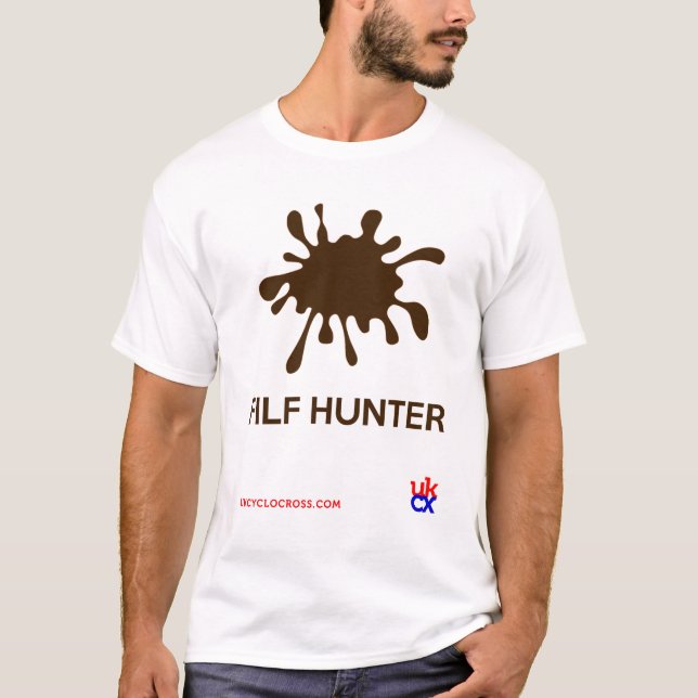 Camiseta UKCyclocross: Caçador de Filf (Frente)