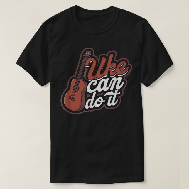 Camiseta Uke can do it - Musician's Harmony and Classical M (Frente do Design)