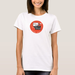 Camiseta Uke da boneca T das mulheres do fogo