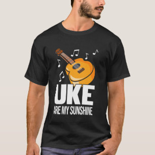 Camiseta Uke É Meu Sol Ukulele Havaí Tocador