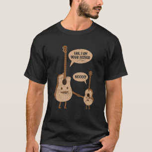 Camiseta Uke Eu Sou Seu Pai Noooo Músico Canção Música Uku