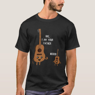 Camiseta Uke Eu Sou Seu Pai Ukulele Guitarrista Banjo Eu
