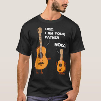 Camiseta Uke I Am Your Father  Funny Ukulele Guitar Music G