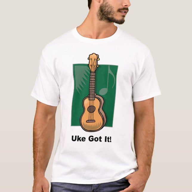 Camiseta Uke obteve-o! (Frente)