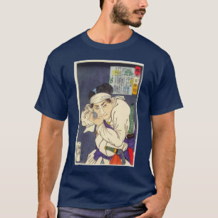 Camiseta ukiyo-e do yoshitoshi