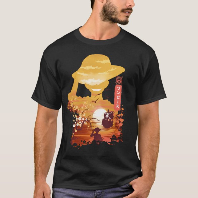Camiseta Ukiyo E King Of Pirates (Frente)