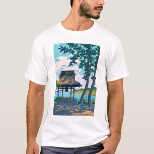 Camiseta ukiyoe Hasui Nº 49 Templo Shogetsuin em Ito, Izu