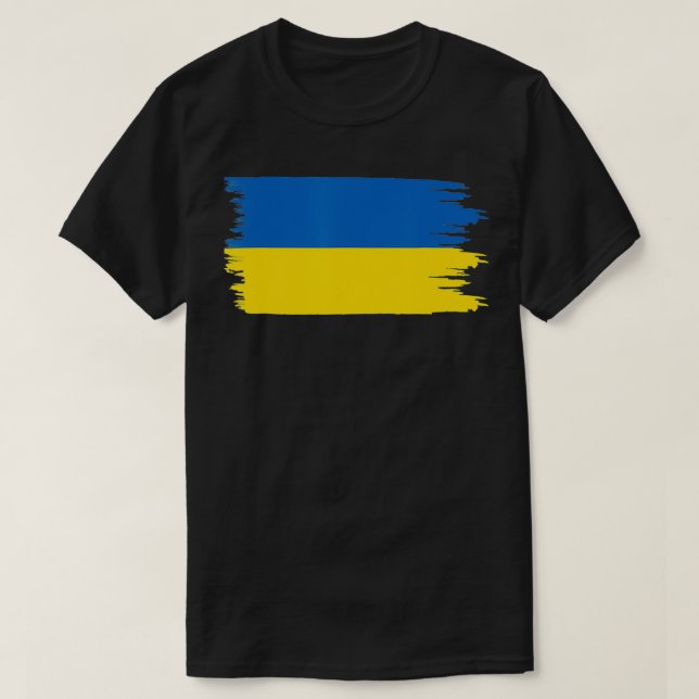 Camiseta Ukraine Flag Merchandise For Ukrainians, American  (Frente do Design)