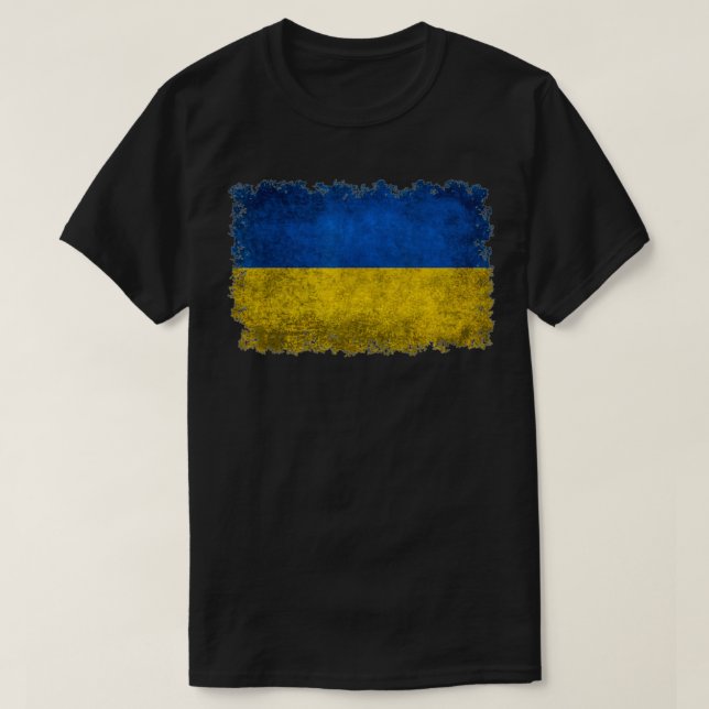 Camiseta Ukraine Flag Ukrainian Ukraine Pride Heart  (Frente do Design)