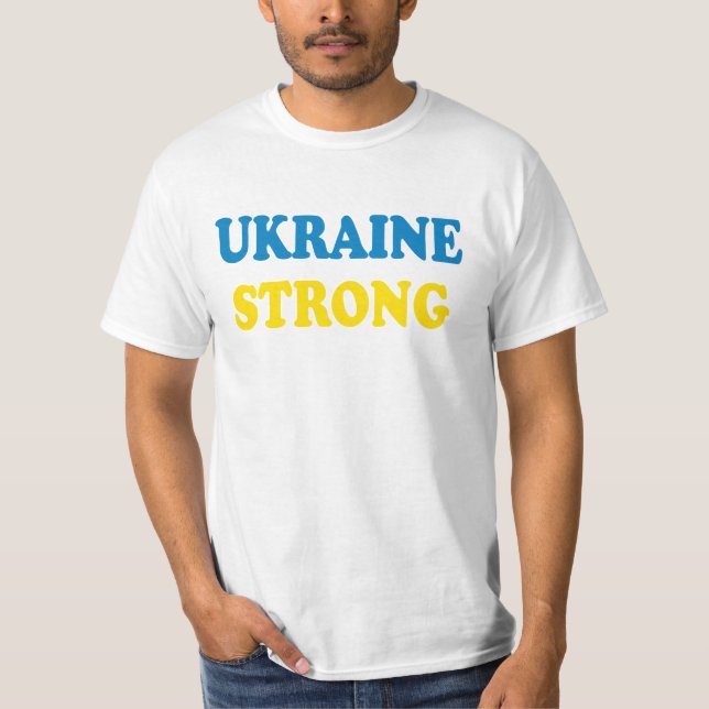 Camiseta Ukraine Strong (Frente)