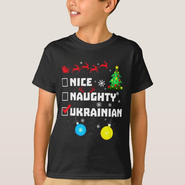 Camiseta Ukrainian Christmas  (Frente)