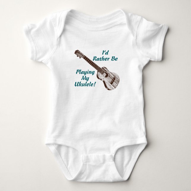 Camiseta Ukulele (Frente)