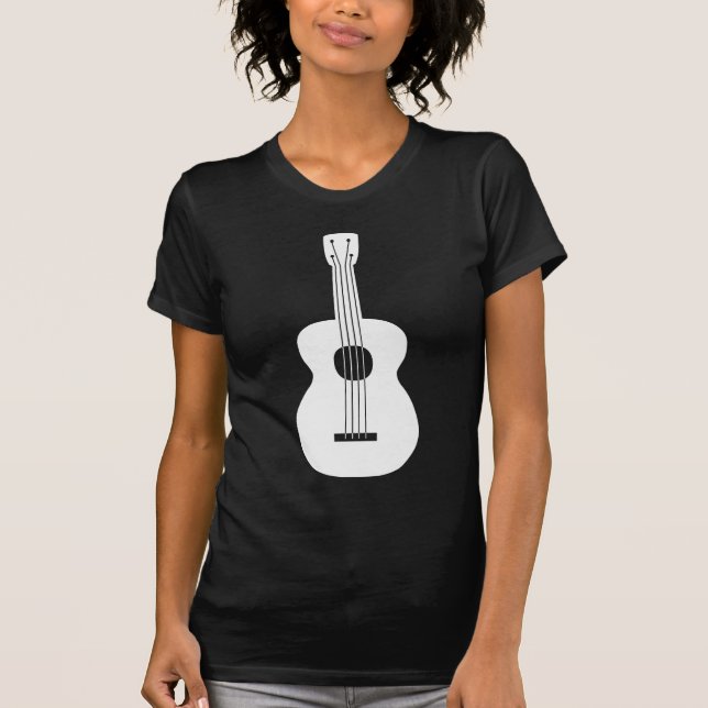 Camiseta Ukulele - Branco (Frente)