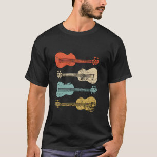 Camiseta Ukulele Colorful Eapple Havaiana Uke