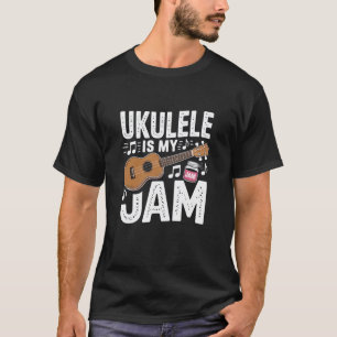 Camiseta Ukulele é minha paixão Diversão musical trocadilho