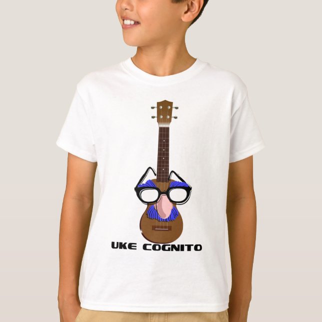 Camiseta Ukulele em incógnito (Frente)