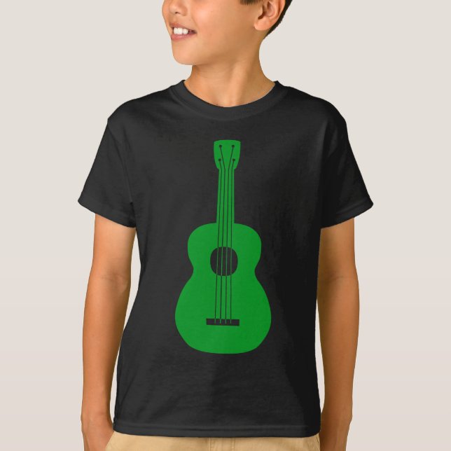 Camiseta Ukulele - Grass Green (Frente)