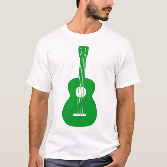 Camiseta Ukulele - Grass Green (Frente)