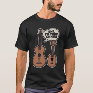 Camiseta Ukulele Guitar Dizendo Que Eu Sou Seu Pai