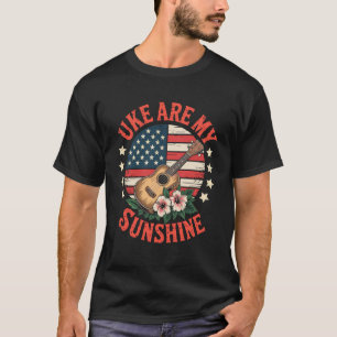 Camiseta Ukulele Havaiano Uke são Meu Sol