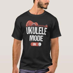 Camiseta Ukulele Jogando Modo Sobre Músicos Uke Hawaiian Gu