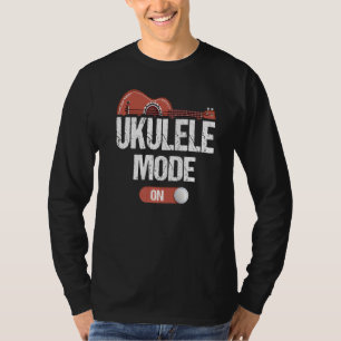 Camiseta Ukulele Jogando Modo Sobre Músicos Uke Hawaiian Gu