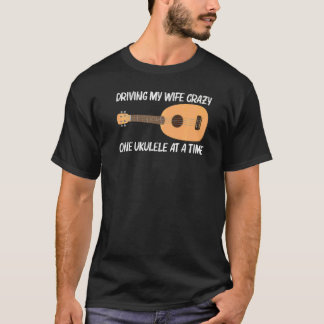 Camiseta Ukulele Legal Para Homens Pai Instrumento Musical