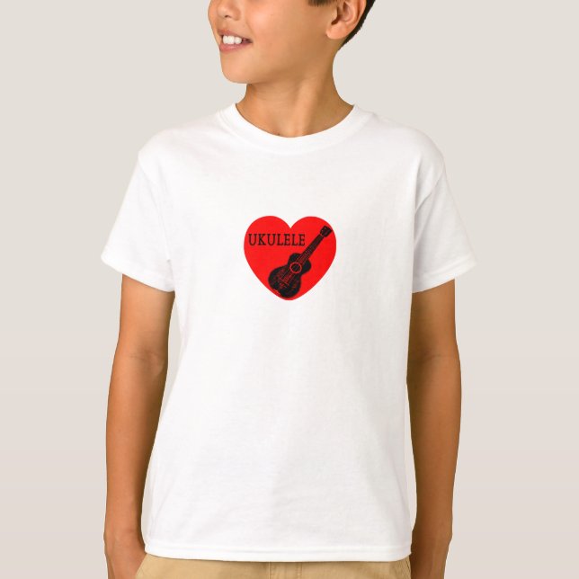 Camiseta Ukulele Love (Frente)