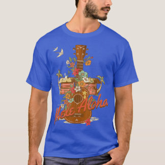 Camiseta Ukulele Mele Aloha Hawaii for Island Music Lovers