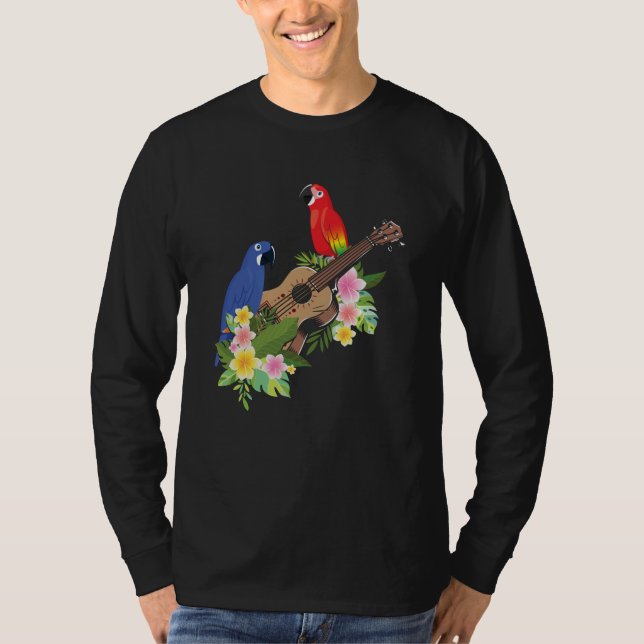 Camiseta Ukulele Parrot (Frente)